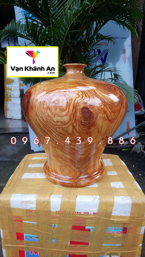 Bình hút lộc gỗ Gõ Đỏ (Cà Te)