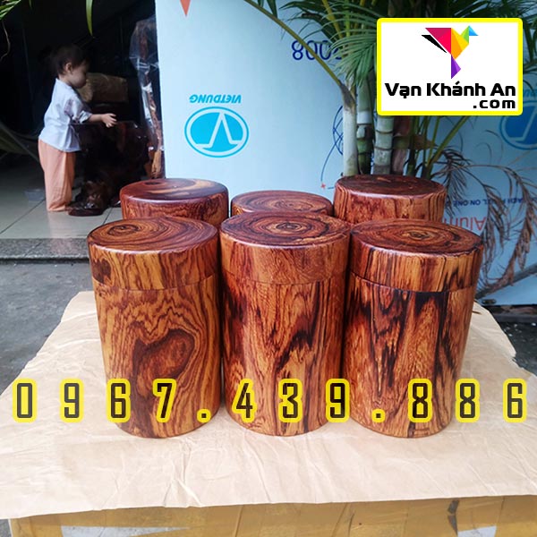 Hộp trà gỗ cẩm lai