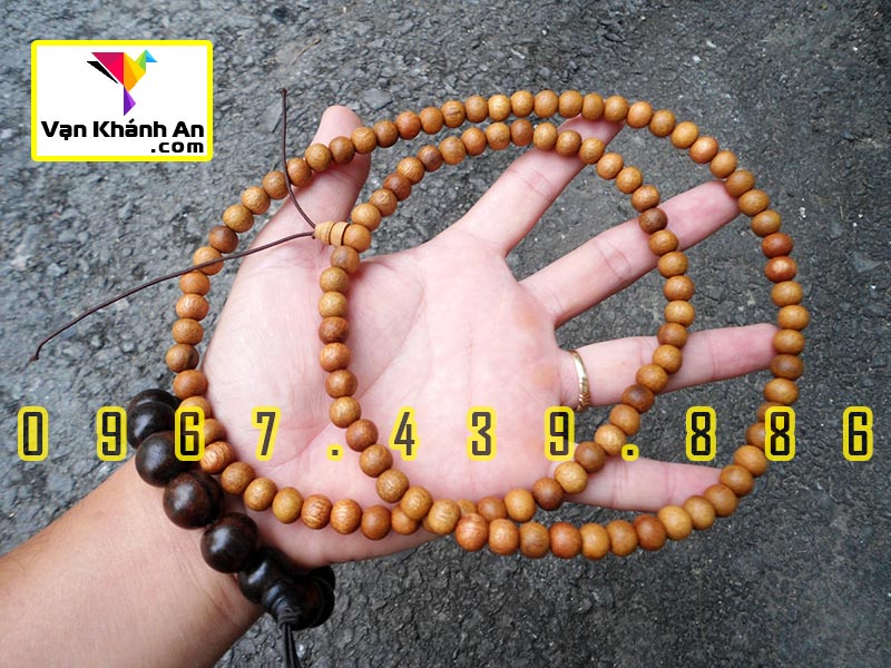 Tràng hạt 108 gỗ xá xị