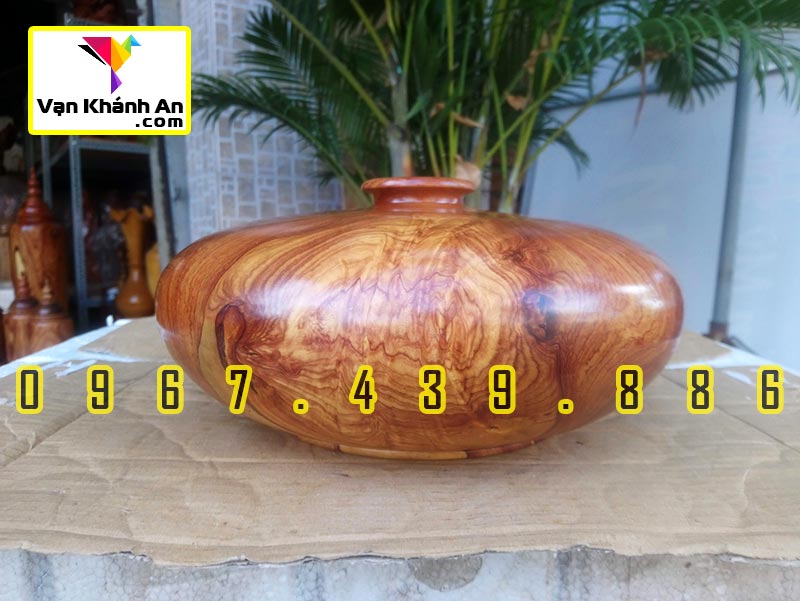 Bình phú quý gỗ cẩm
