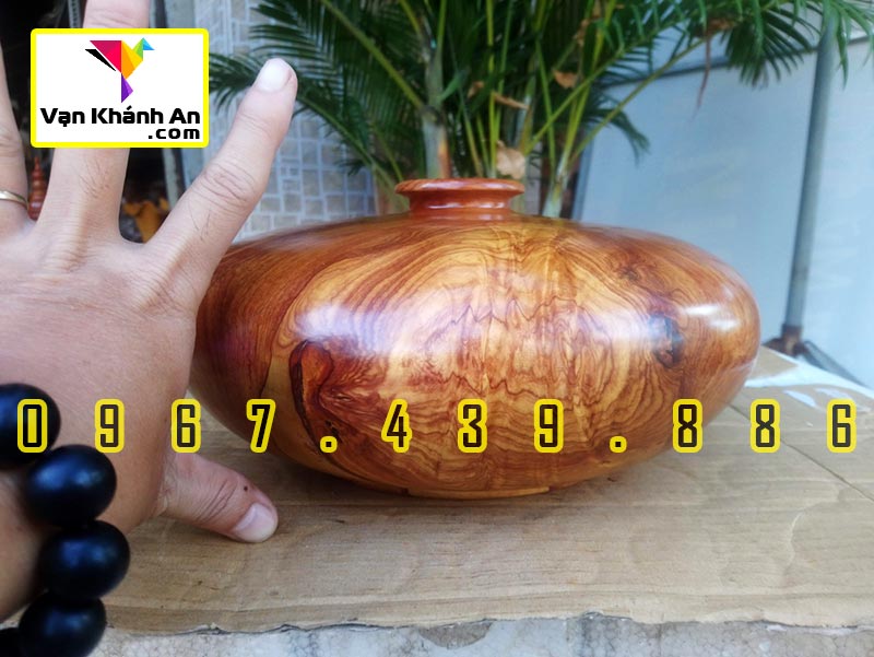 Bình phú quý gỗ cẩm