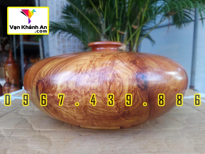 Bình phú quý gỗ cẩm