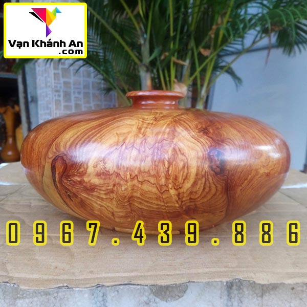 Bình phú quý gỗ cẩm