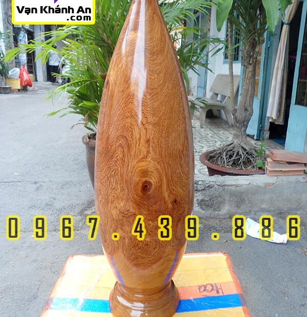 Bình phú quý phong thuỷ tài lộc gỗ hương