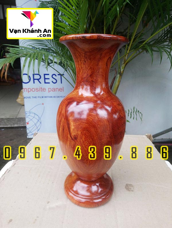 Bình gỗ hương