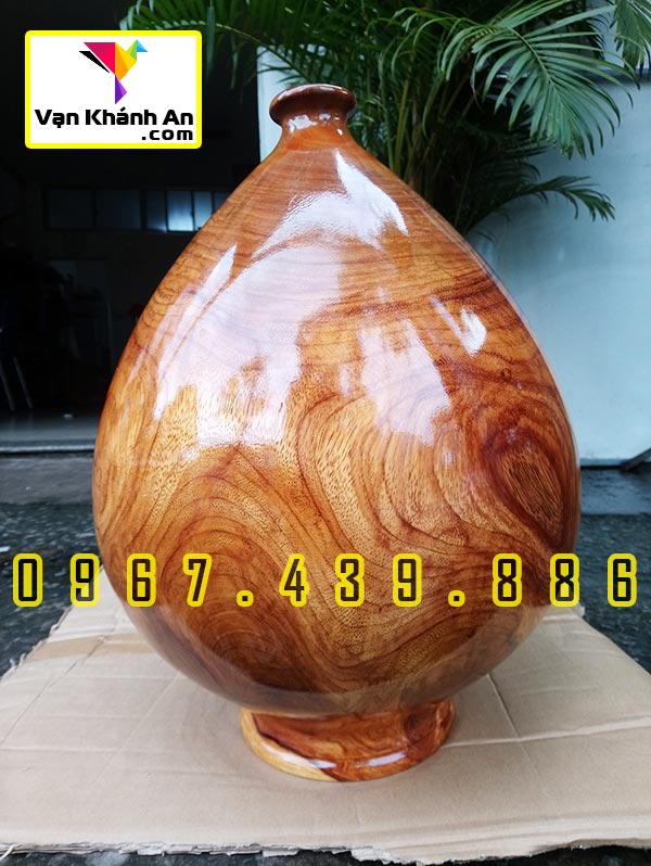 Bình gỗ hút tài lộc