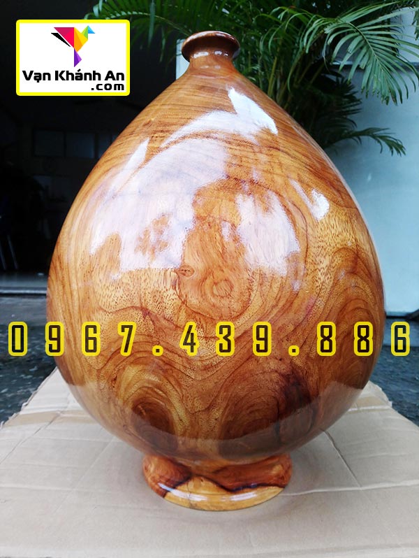 Bình gỗ hút tài lộc