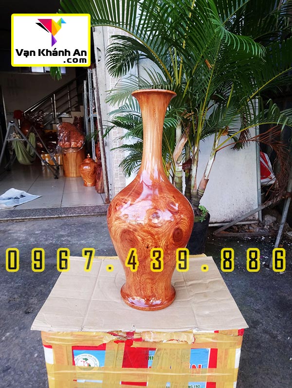 Bình gỗ tài lộc