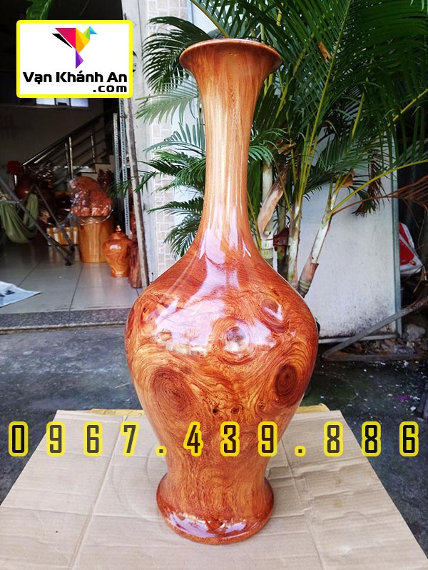 Bình gỗ tài lộc