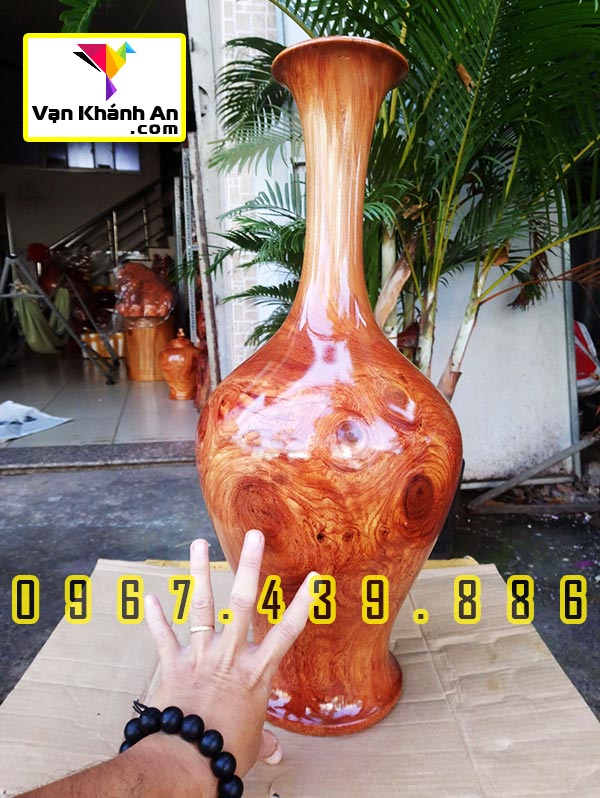 Bình gỗ tài lộc