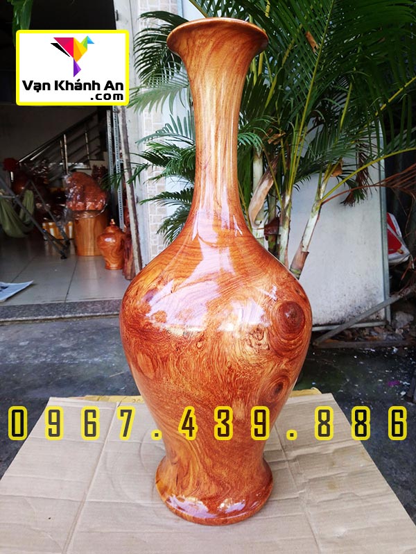 Bình gỗ tài lộc