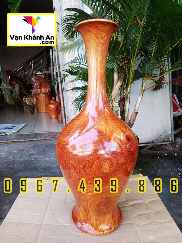 Bình gỗ tài lộc