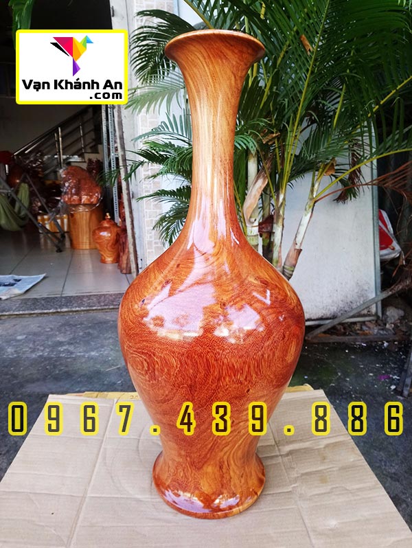 Bình gỗ tài lộc