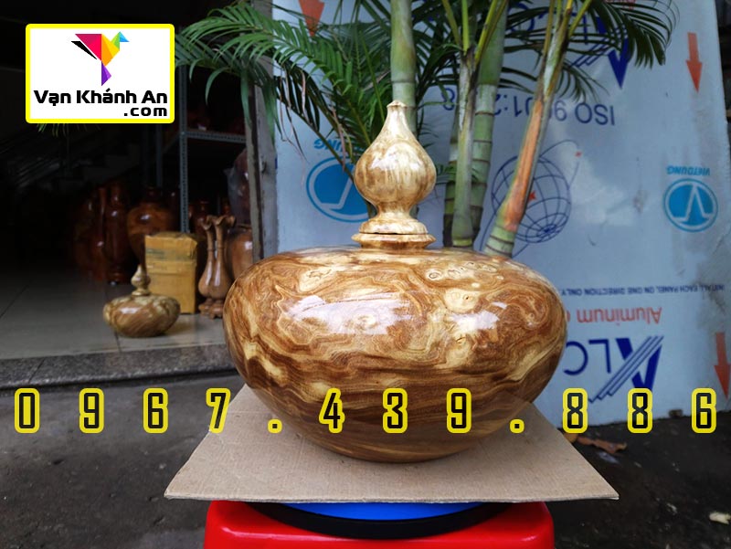 Bình phú quý phong thủy tài lộc nu nghiến