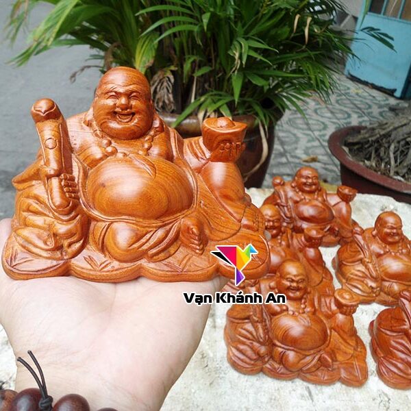 Tượng để xe ô tô Phật Di Lặc