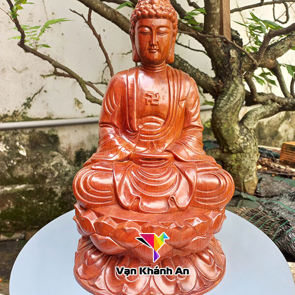 Tượng gỗ Phật A Di Đà
