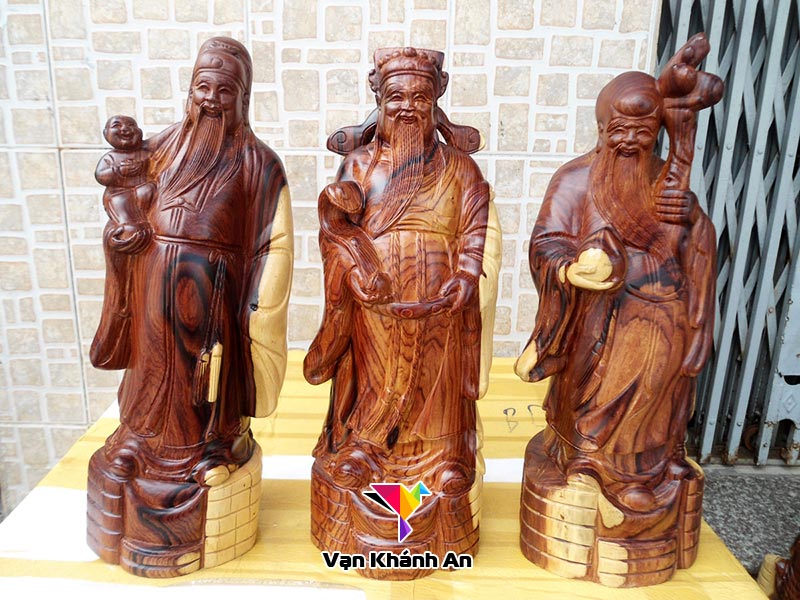 Tượng Tam Đa gỗ cẩm