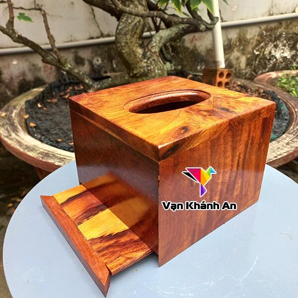 Hộp đựng khắn giấy ăn bằng gỗ