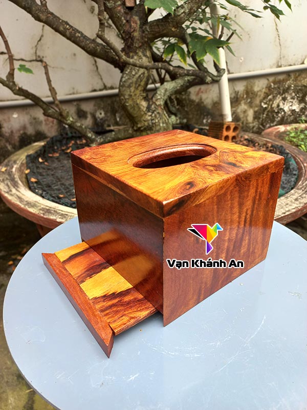 Hộp đựng khắn giấy ăn bằng gỗ