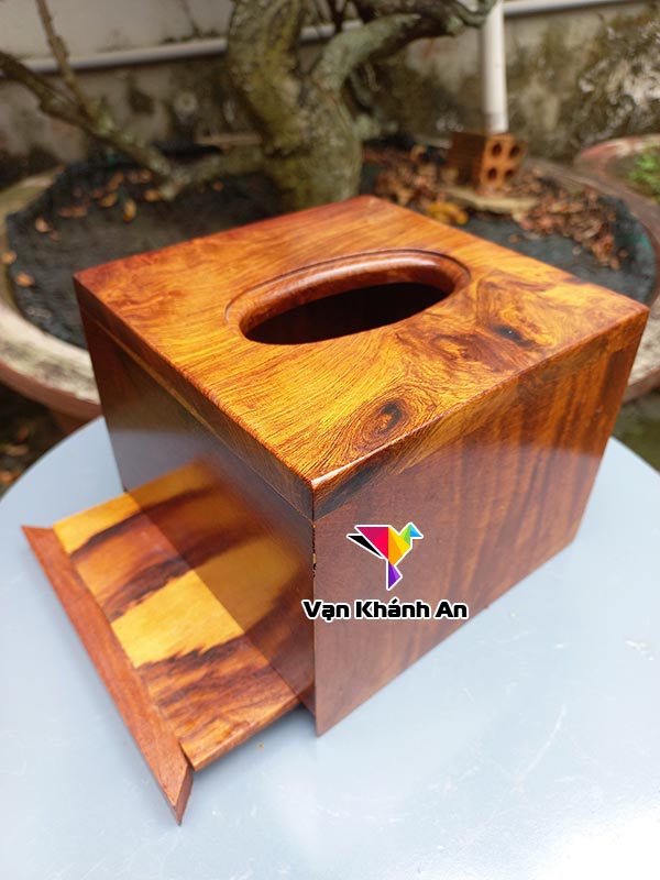 Hộp đựng khắn giấy ăn bằng gỗ