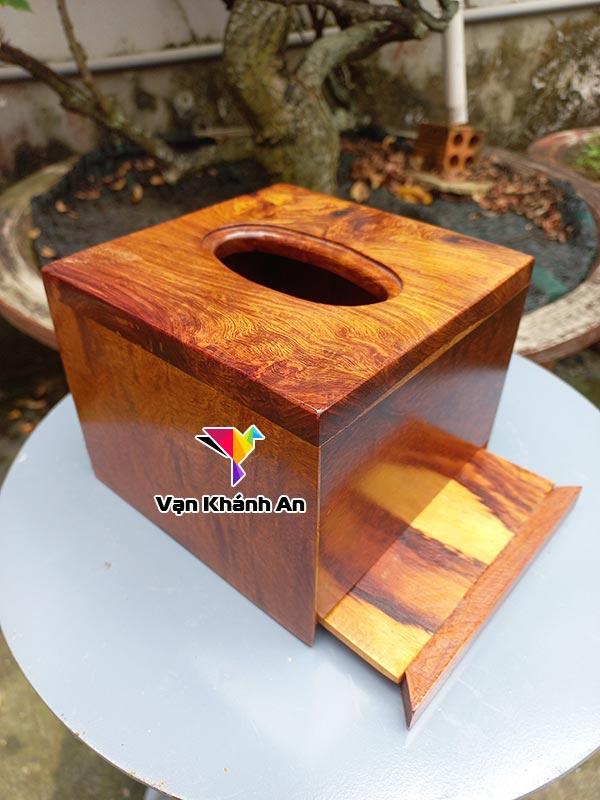 Hộp đựng khắn giấy ăn bằng gỗ