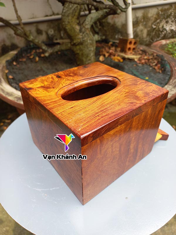 Hộp đựng khắn giấy ăn bằng gỗ