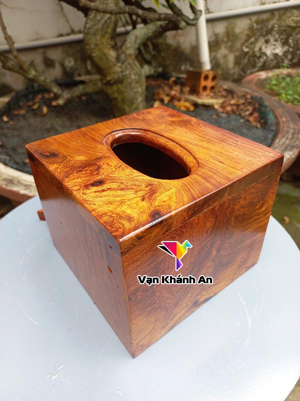 Hộp đựng khắn giấy ăn bằng gỗ