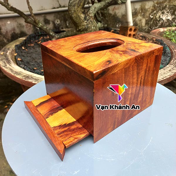 Hộp đựng khắn giấy ăn bằng gỗ