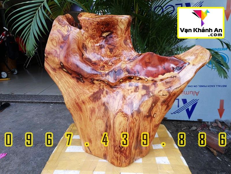 Bình phay nghệ thuật gỗ cẩm lai