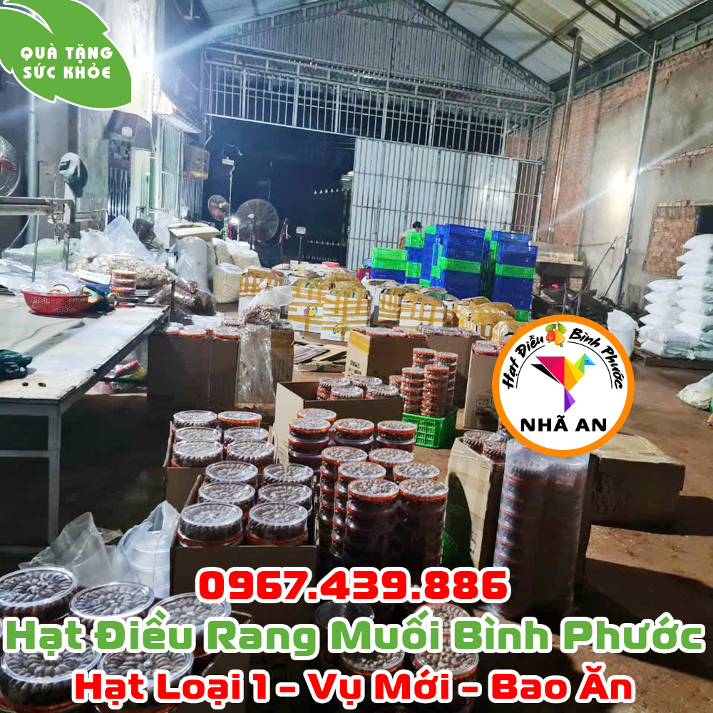 Cơ Sở Hạt Điều Rang Muối tại Bình Bước