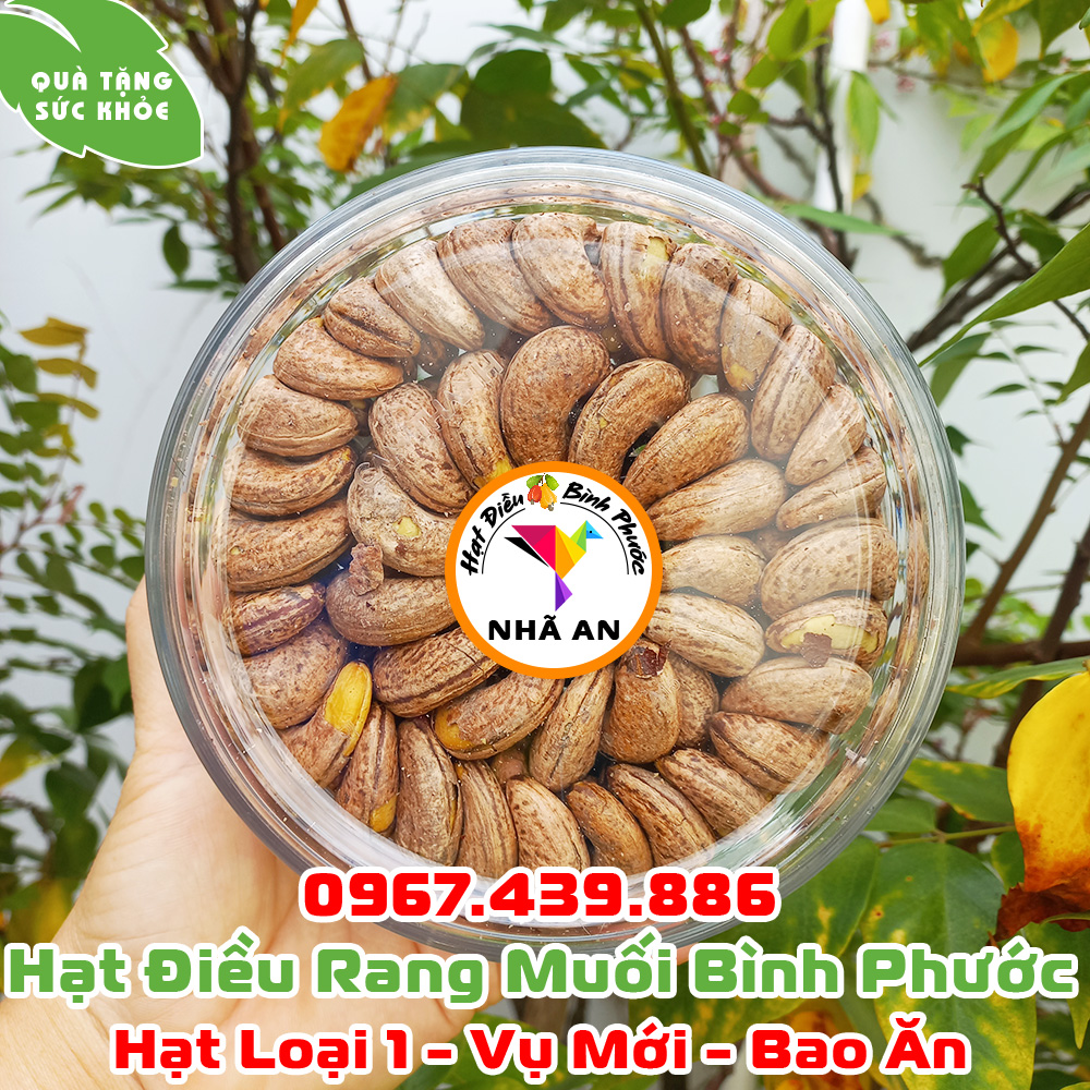 Hạt Điều Rang Muối Nguyên Hạt