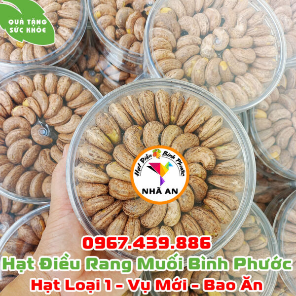 Hạt Điều Vỏ Lụa Rang Muối