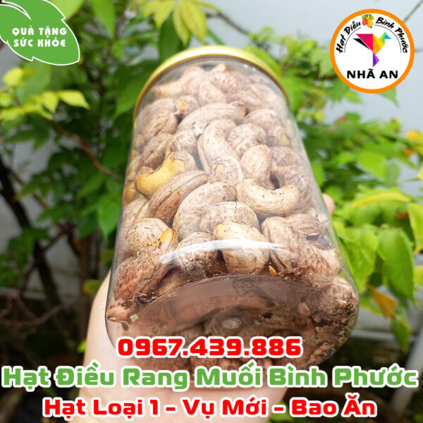 Hạt Điều Vỏ Lụa Rang Muối Nhã An