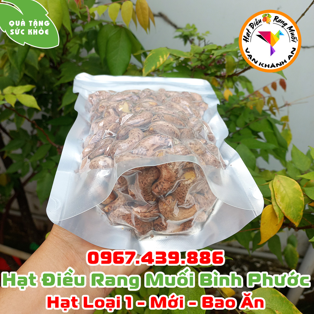 Hạt điều Bình Phước rang muối nguyên hạt