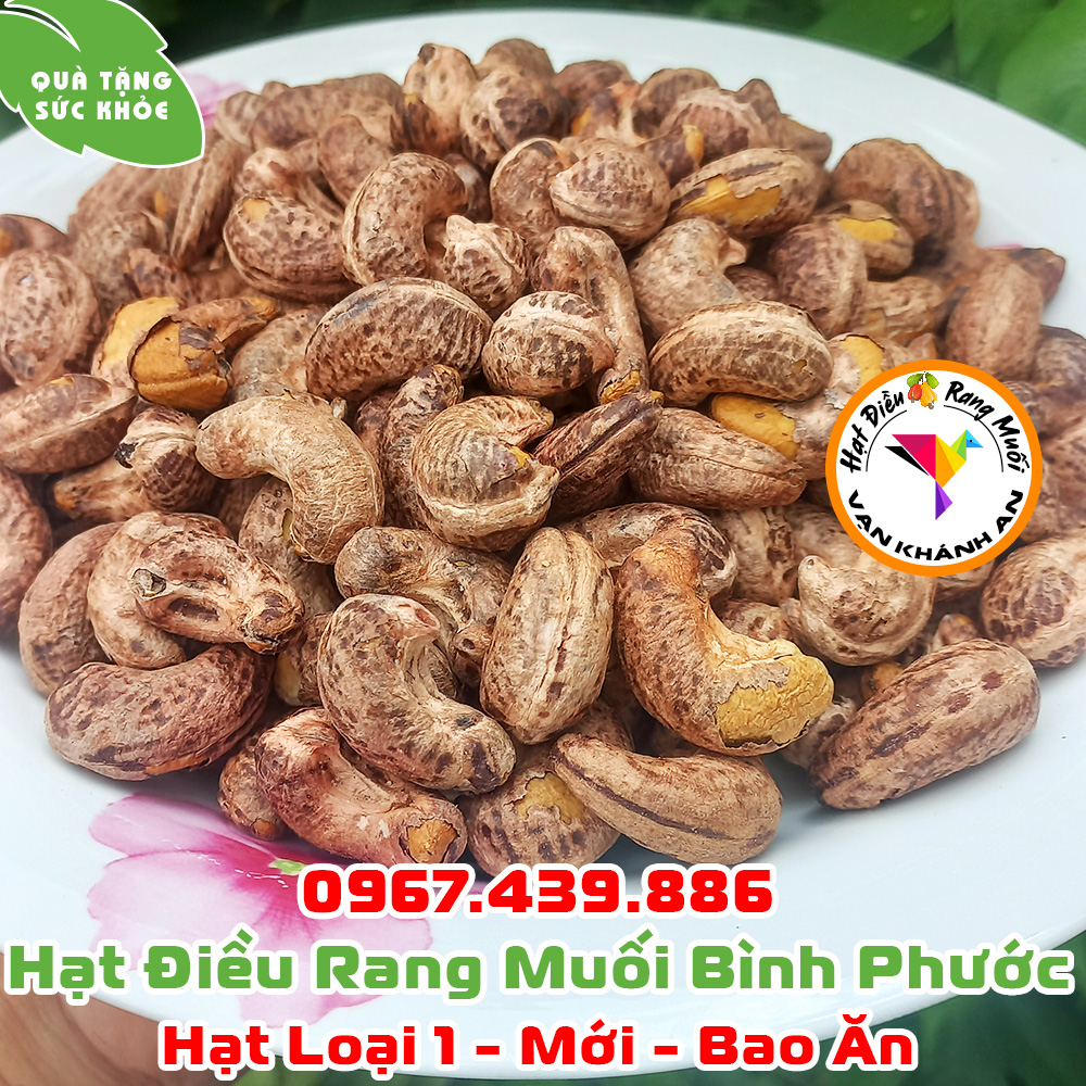 Hạt điều rang muối Bình Phước loại 1 - 500g