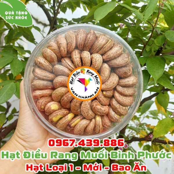 Hạt điều rang muối Bình Phước loại 1