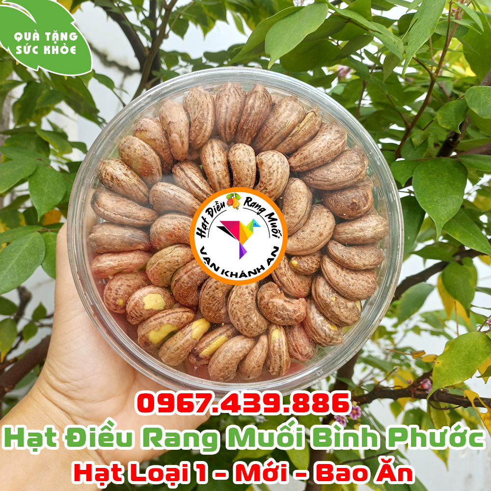 Hạt điều rang muối Bình Phước loại 1