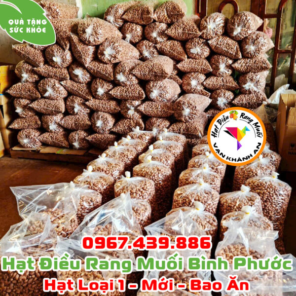 Hạt điều rang muối sỉ lẻ