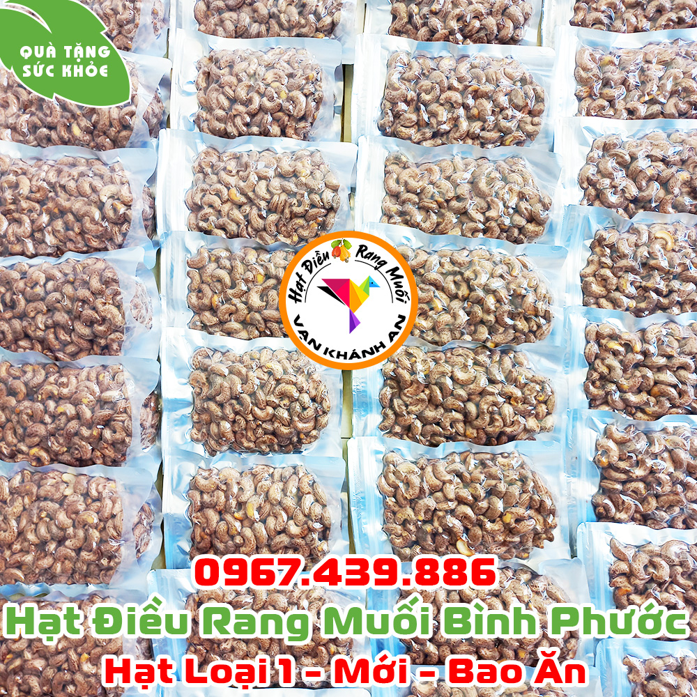Hạt điều rang muối vỏ lụa nguyên hạt