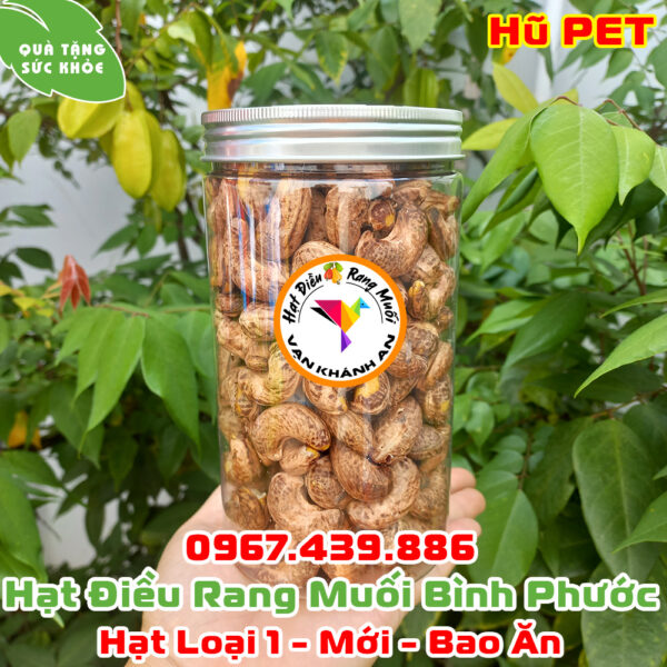 Hạt điều vỏ lụa rang muối loại 1