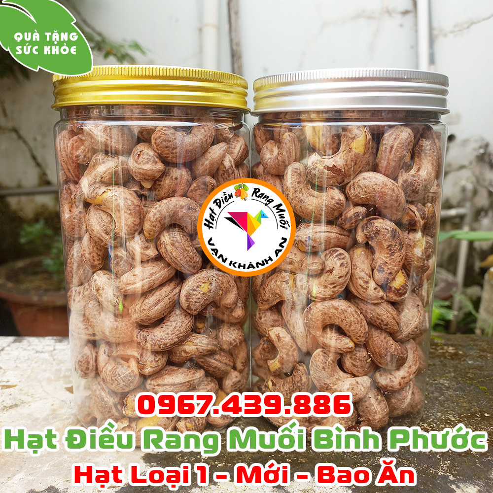 Quà tặng hạt điều vỏ lụa rang muối