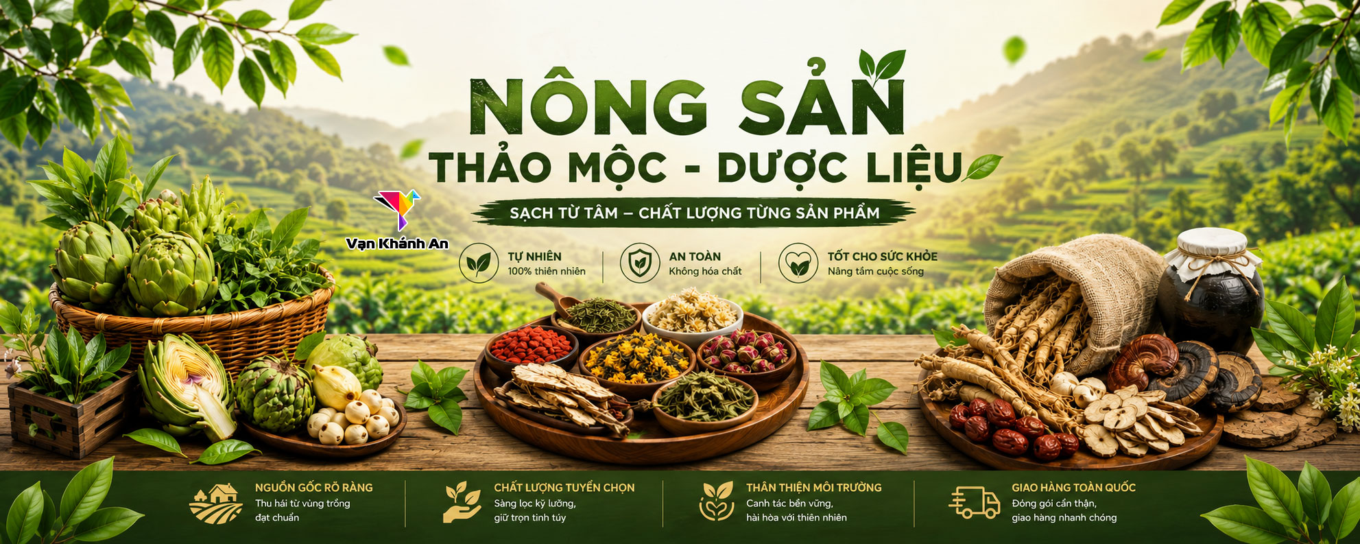 Nông Sản, Thảo Mộc, Dược Liệu