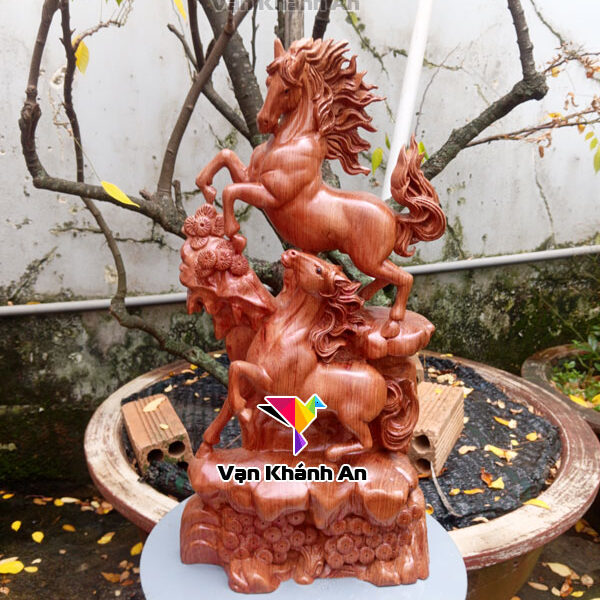 Tượng Song Mã Uyên Ương