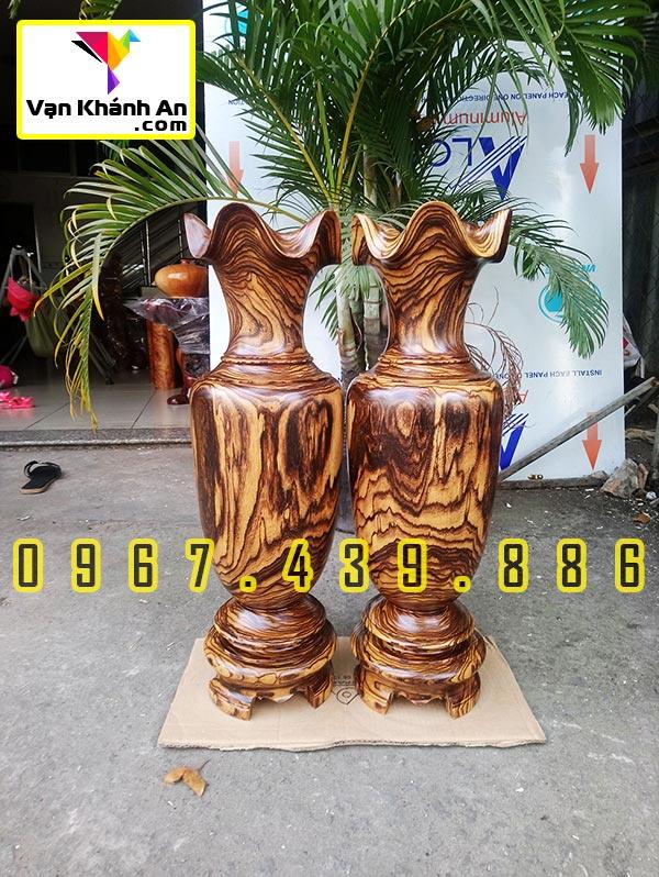 Lục Bình Gỗ Cẩm Sừng Siêu Vân