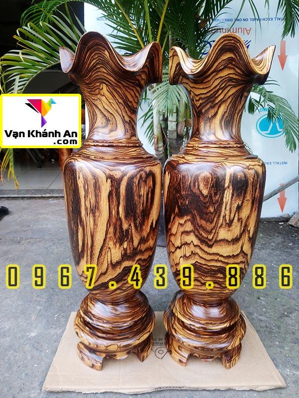 Lục Bình Gỗ Cẩm Sừng Siêu Vân