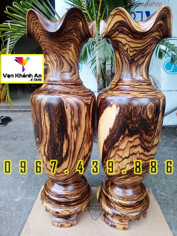 Lục Bình Gỗ Cẩm Sừng Siêu Vân