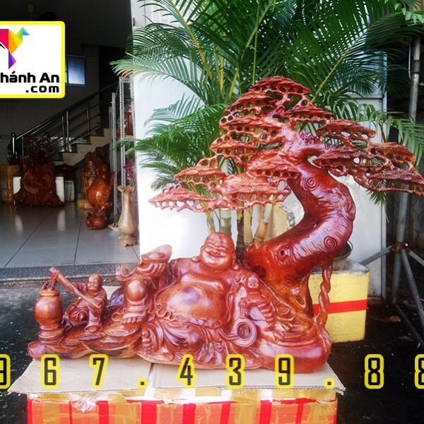 Phật Di Lặc Bằng Gỗ Hương