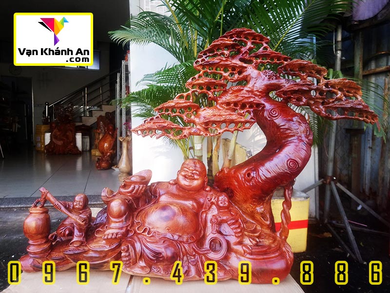 Phật Di Lặc Bằng Gỗ Hương