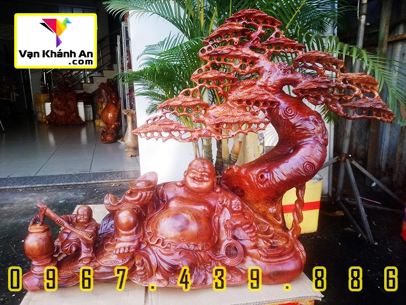 Phật Di Lặc Bằng Gỗ Hương
