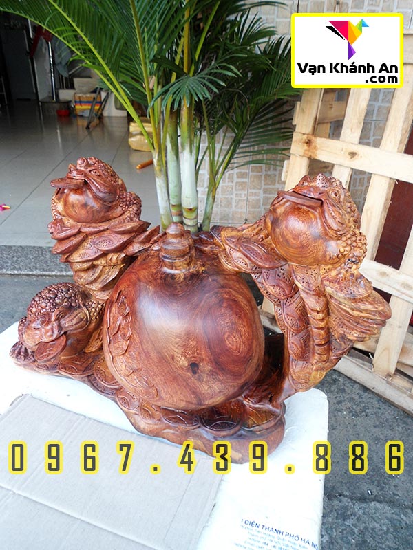 Cóc 3 Chân Ngậm Tiền Phong Thủy